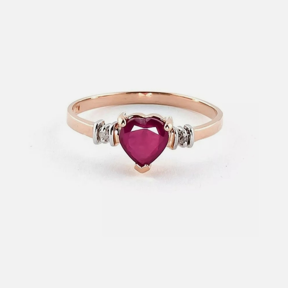 Ruby Red Heart